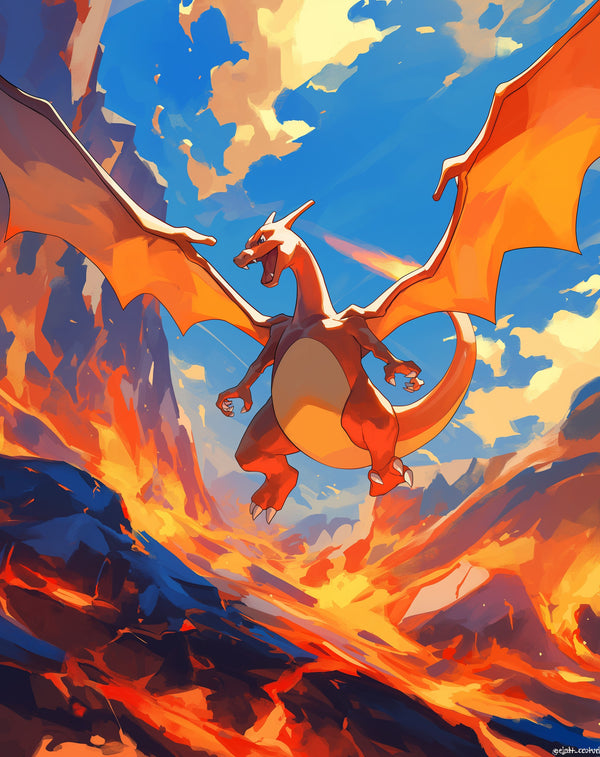 CHARIZARD FROM POKEMON METSTERR 10715