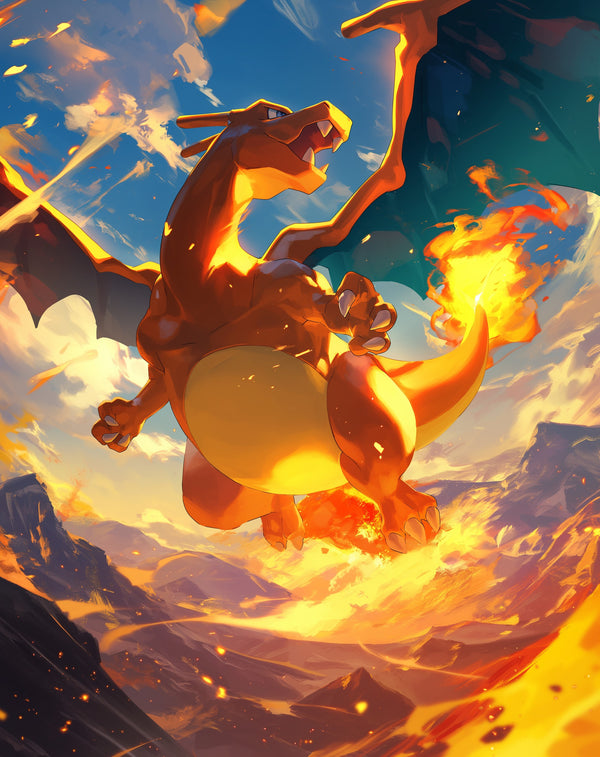 CHARIZARD FROM POKEMON METSTERR 10722