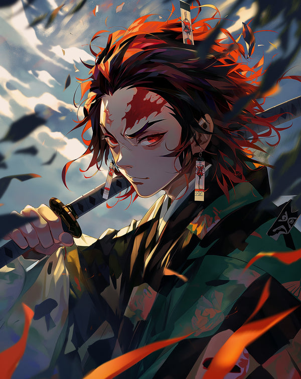 tanjiro kamado demon slayer metsterr 10305