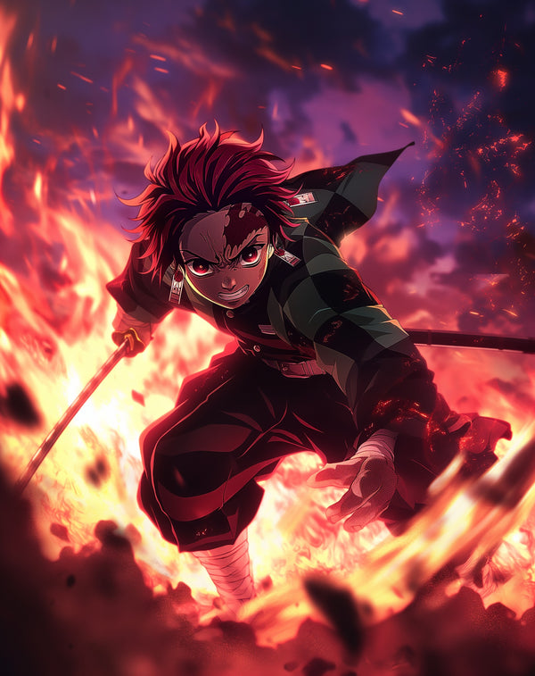 tanjiro kamado demon slayer metsterr 10306