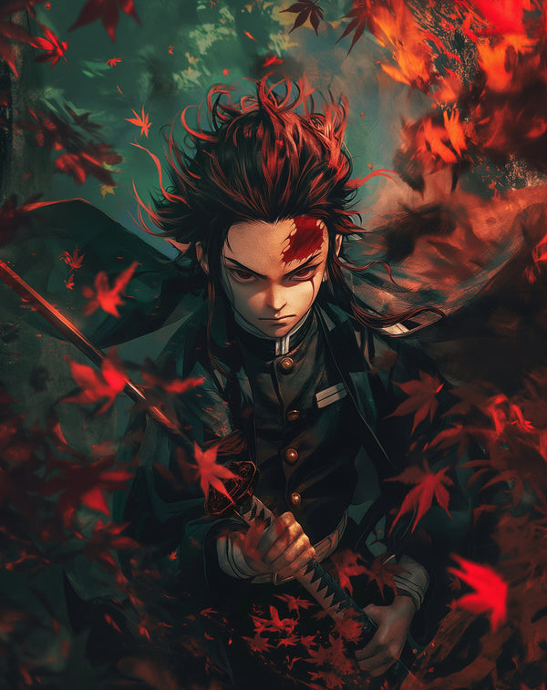 tanjiro kamado demon slayer metsterr 10307