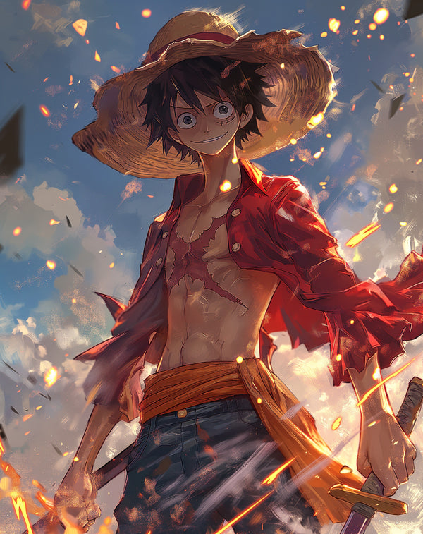 MONKEY D LUFFY FROM ONEPIECE METSTERR 10405