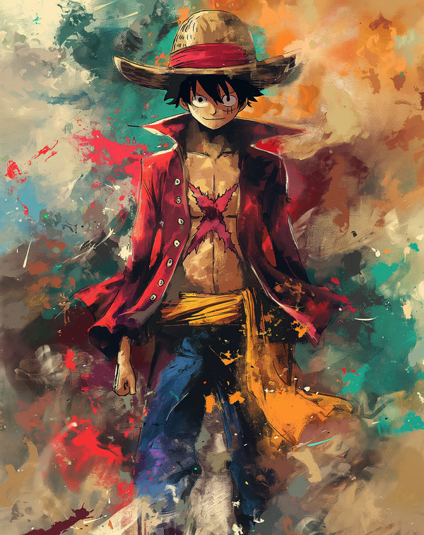 MONKEY D LUFFY FROM ONEPIECE METSTERR 10406