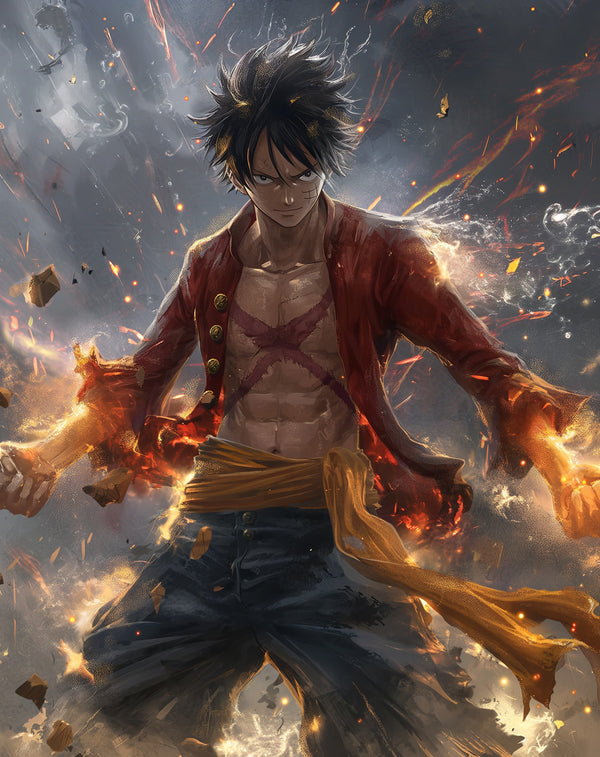 MONKEY D LUFFY FROM ONEPIECE METSTERR 10407