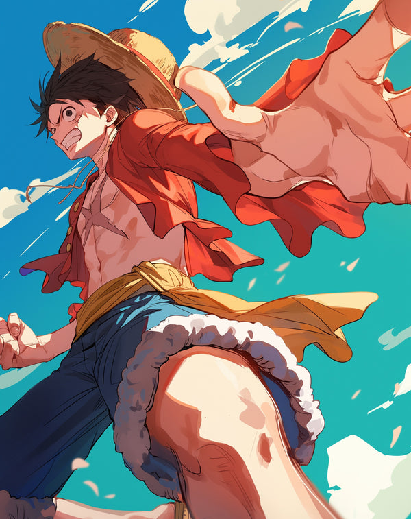 MONKEY D LUFFY FROM ONEPIECE METSTERR 10417