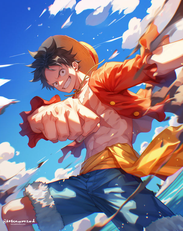 MONKEY D LUFFY FROM ONEPIECE METSTERR 10419